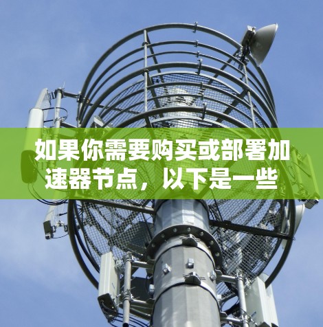 如果你需要购买或部署加速器节点,以下是一些关键点需要考虑 如果你需要购买或部署加速器节点,以下是一些关键点需要考虑