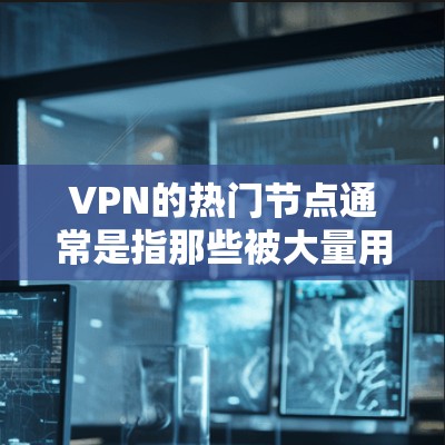 VPN的热门节点通常是指那些被大量用户频繁使用的服务器位置,通常是由于以下几个原因 VPN的热门节点通常是指那些被大量用户频繁使用的服务器位置,通常是由于以下几个原因