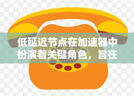低延迟节点在加速器中扮演着关键角色，旨在通过优化数据包处理流程，显著降低网络延迟。以下是对低延迟节点的深入分析和总结