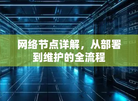 网络节点详解,从部署到维护的全流程 网络节点详解,从部署到维护的全流程