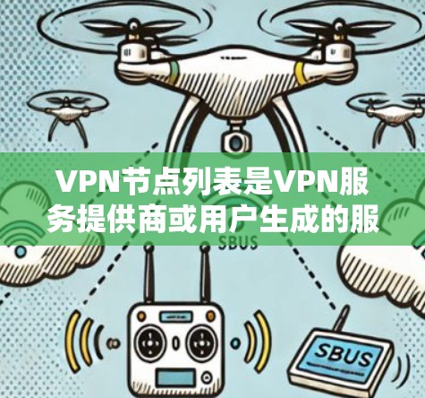 VPN节点列表是VPN服务提供商或用户生成的服务器位置列表,用于选择最佳的连接点。以下是关于VPN节点列表的详细总结 VPN节点列表是VPN服务提供商或用户生成的服务器位置列表,用于选择最佳的连接点。以下是关于VPN节点列表的详细总结